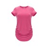 Футболка "Aintree" женская, меланжевый фуксия