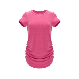 Футболка "Aintree" женская, меланжевый фуксия