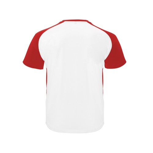 Футболка "Bugatti" мужская, белый/красный