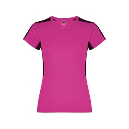 Футболка "Suzuka" женская, яркая фуксия /черный