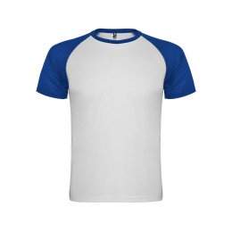 Спортивная футболка "Indianapolis" мужская, белый/королевский синий