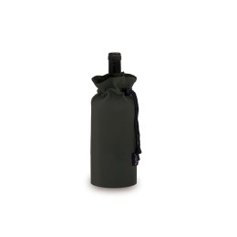 Охладитель для бутылки вина "Keep cooled" из ПВХ в виде мешочка, черный