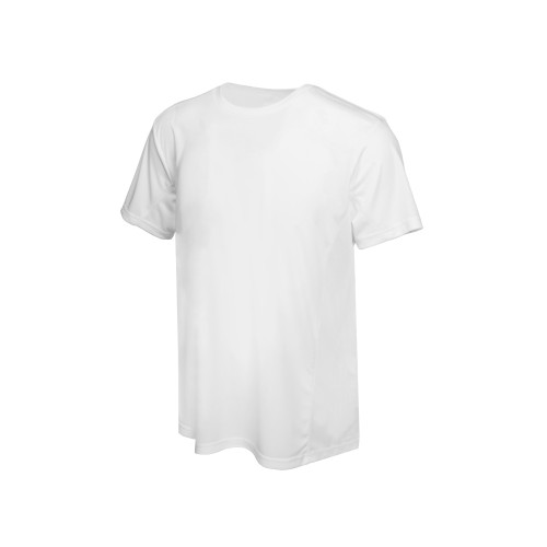 Мужская спортивная футболка Turin из комбинируемых материалов, белый