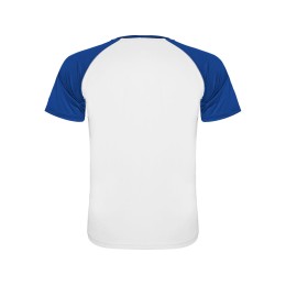 Спортивная футболка "Indianapolis" мужская, белый/королевский синий