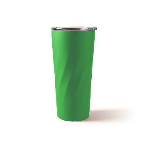 Подарочный набор "FAMILY" с термосом и термокружкой, зеленый