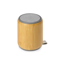 Портативная колонка из бамбука "Bongo", натуральный (Р)