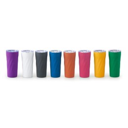 Подарочный набор "FAMILY" с термосом и термокружкой, темно-синий