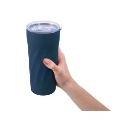 Подарочный набор "FAMILY" с термосом и термокружкой, темно-синий