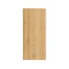 Внешний беспроводной аккумулятор из бамбука "Bamboo Air", 10000 mAh
