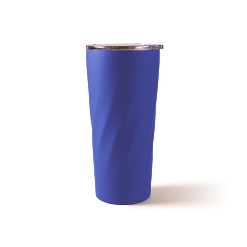 Подарочный набор "FAMILY" с термосом и термокружкой, синий