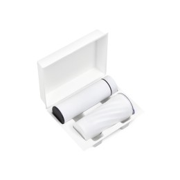 Подарочный набор "FAMILY" с термосом и термокружкой, белый