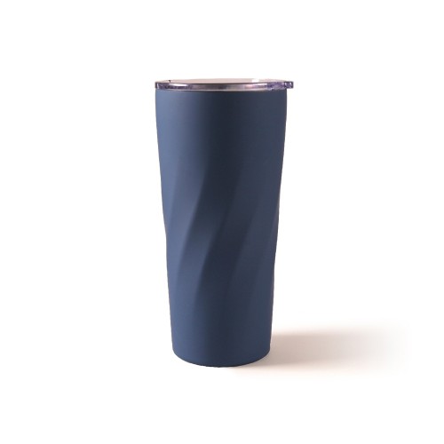 Подарочный набор "FAMILY" с термосом и термокружкой, темно-синий