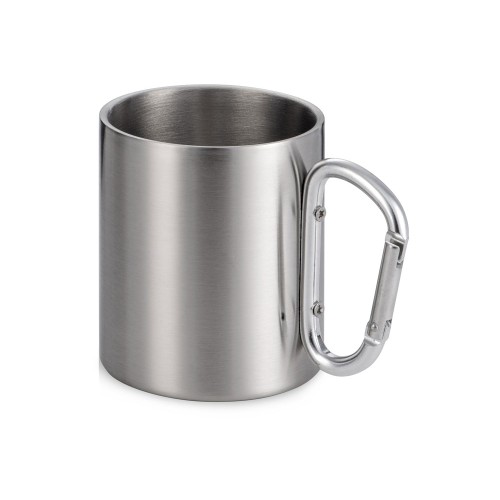 Подарочный набор с термосом и кружкой, серебристый/серый