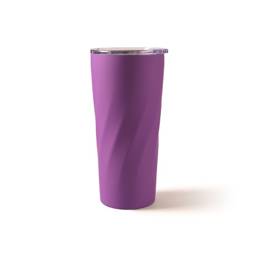 Подарочный набор "FAMILY" с термосом и термокружкой, фиолетовый