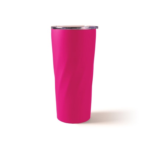 Подарочный набор "FAMILY" с термосом и термокружкой, розовый