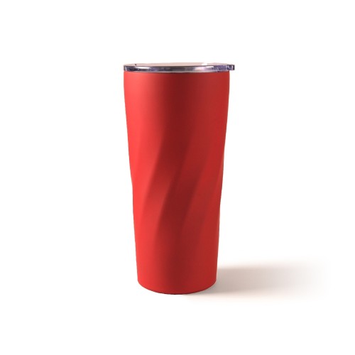 Подарочный набор "FAMILY" с термосом и термокружкой, красный