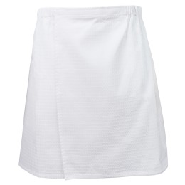 Банный набор с килтом "Healing", мужской, белый