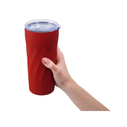 Подарочный набор "FAMILY" с термосом и термокружкой, красный