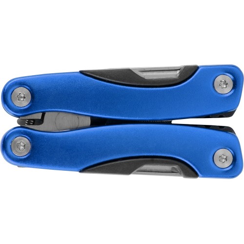 Подарочный набор "Путешественник" с флягой и мультитулом, синий