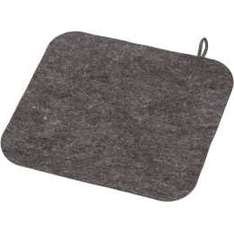 Банный набор из шапки, рукавицы и коврика "Calm", серый