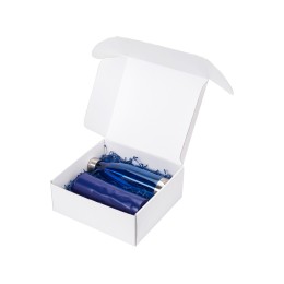 Подарочный набор с термокружкой и бутылкой «Water cross», синий