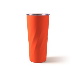 Подарочный набор "FAMILY" с термосом и термокружкой, оранжевый