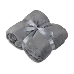 Подарочный набор Tea time с пледом, серый