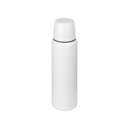 Подарочный набор с термосом и пледом «Serenity», белый/серый