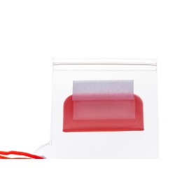 Влагостойкий чехол "Repel", красный прозрачный