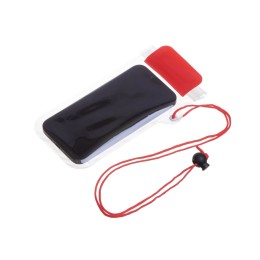 Влагостойкий чехол "Repel", красный прозрачный