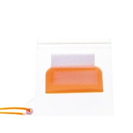 Влагостойкий чехол "Repel", оранжевый/прозрачный