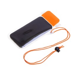 Влагостойкий чехол "Repel", оранжевый/прозрачный