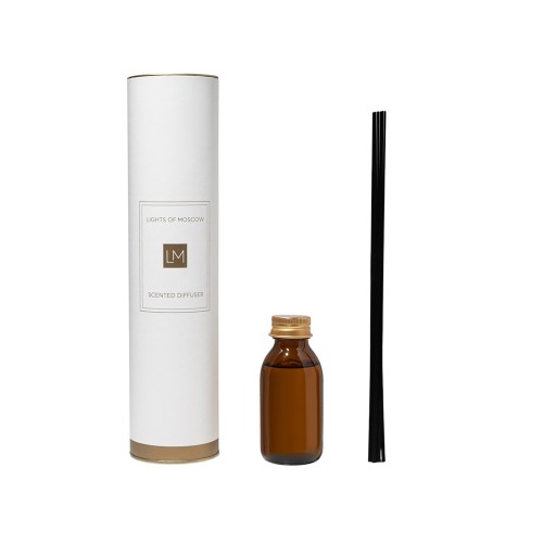 Ароматический диффузор с палочками, табак и ваниль, 100 мл (без лого LM)