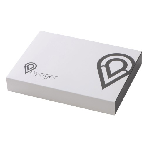 Органайзер с функцией беспроводной зарядки "Manner", 5000 mah, темно-синий (Р)