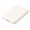 Магнитный внешний беспроводной аккумулятор «Polarix», QC/PD, 10000 мАч, слоновая кость