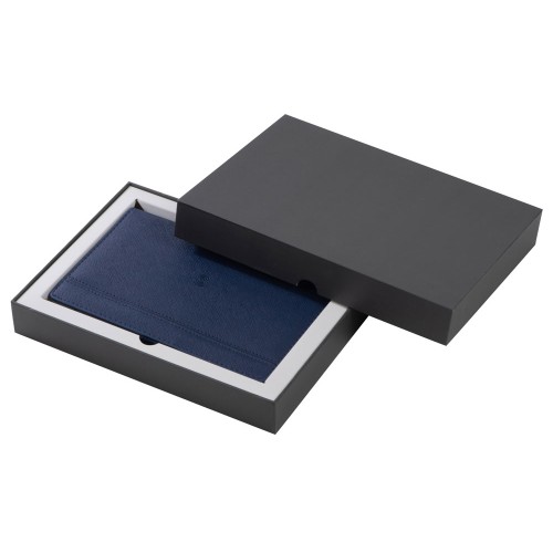 Органайзер с функцией беспроводной зарядки "Manner", 5000 mah, темно-синий (Р)