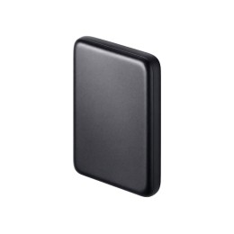 Магнитный внешний беспроводной аккумулятор «Polarix», QC/PD, 10000 мАч, черный