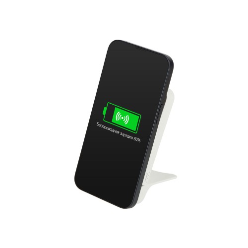 Внешний магнитный аккумулятор "MagnIQ", белый, 5000 mAh