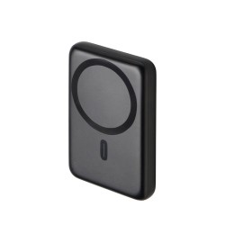 Магнитный внешний беспроводной аккумулятор «Polarix», QC/PD, 10000 мАч, черный