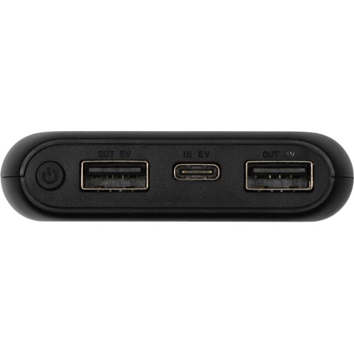 Портативное беспроводное зарядное устройство с док-станцией "Uniq", 10000 mah, черный