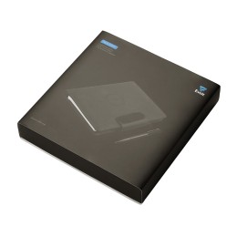 Подарочный набор металлическая ручка и блокнот А5 "Twilight"  со светящимся логотипом и пауэрбэнком