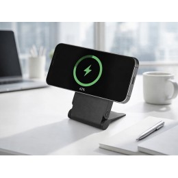 Внешний магнитный аккумулятор "MagnIQ", черный, 5000 mAh