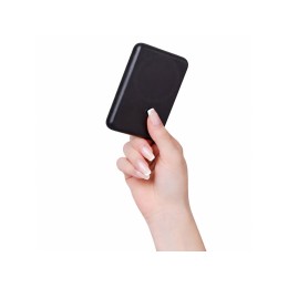 Магнитный внешний беспроводной аккумулятор «Polarix», QC/PD, 10000 мАч, черный