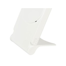 Внешний магнитный аккумулятор "MagnIQ", белый, 5000 mAh