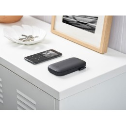 Внешний аккумулятор с беспроводной колонкой Powersound, черный