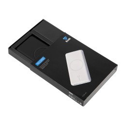 Внешний беспроводной аккумулятор c QC/PD "Reload", 10000 mAh, черный (Р)