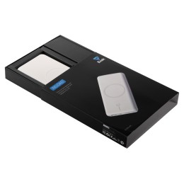 Внешний беспроводной аккумулятор c QC/PD "Reload", 10000 mAh, белый