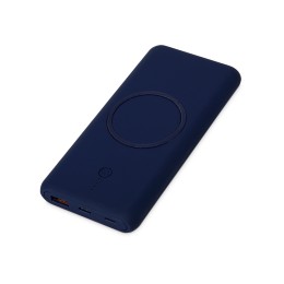 Внешний беспроводной аккумулятор c QC/PD "Reload", 10000 mAh, темно-синий