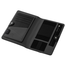 Органайзер с функцией беспроводной зарядки "Manner", 5000 mah, черный