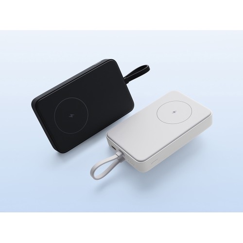 Внешний аккумулятор с кабелем Xiaomi 33W Magnetic Power Bank 10000mAh (Integrated Cable) White